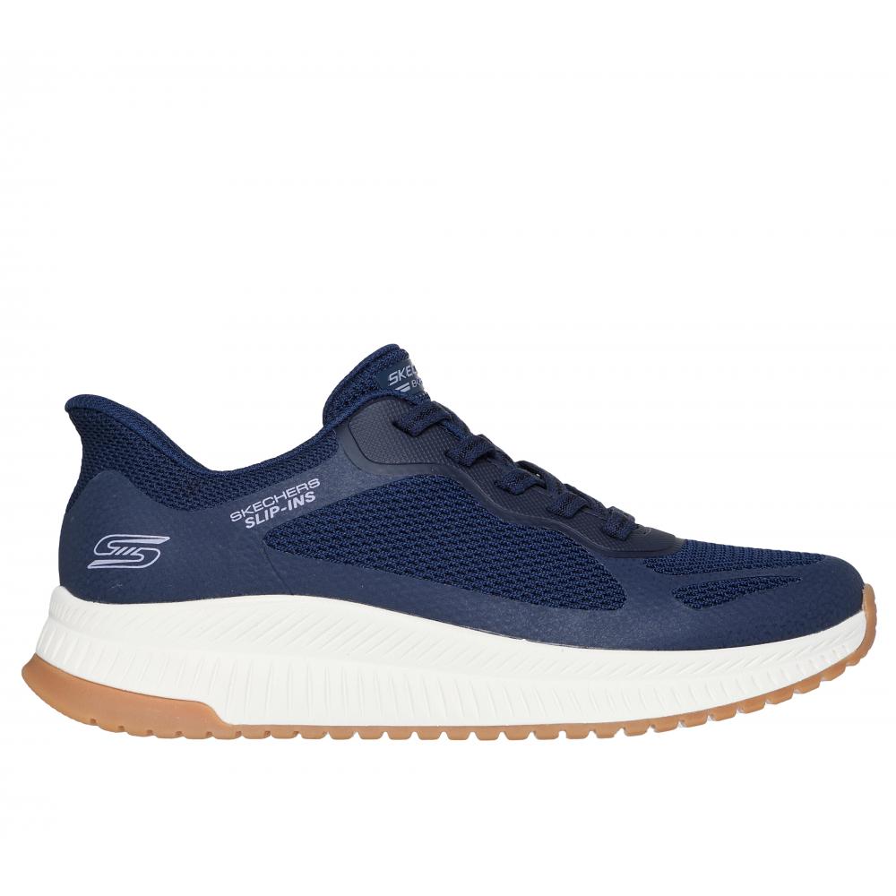 ZAPATILLA MUJER BOBS SQUAD 4 AZUL SKECHERS - 1
