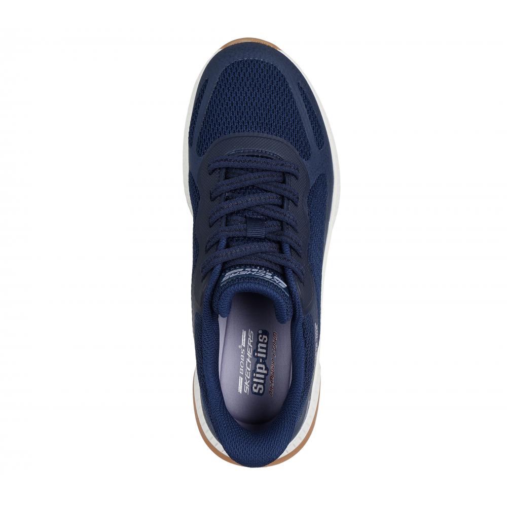 ZAPATILLA MUJER BOBS SQUAD 4 AZUL SKECHERS - 2