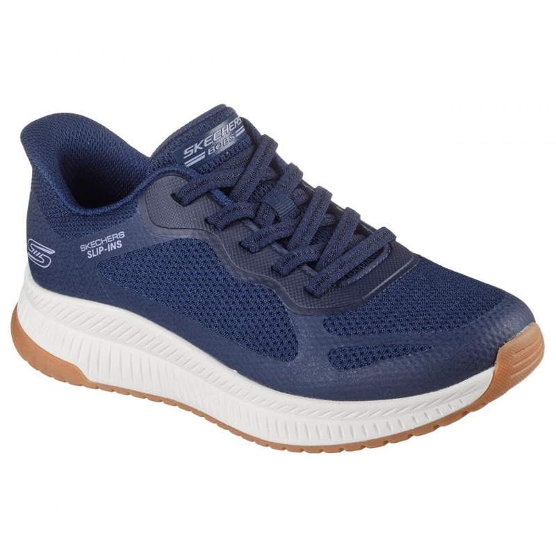 ZAPATILLA MUJER BOBS SQUAD 4 AZUL SKECHERS - 5