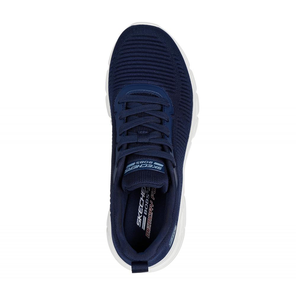 ZAPATILLA MUJER BOBS B FLEX HI FLYING AZUL SKECHERS - 2