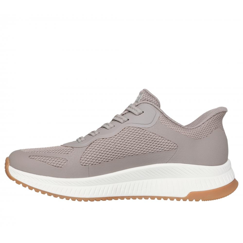 ZAPATILLA MUJER BOBS SQUAD 4 BEIGE SKECHERS - 4