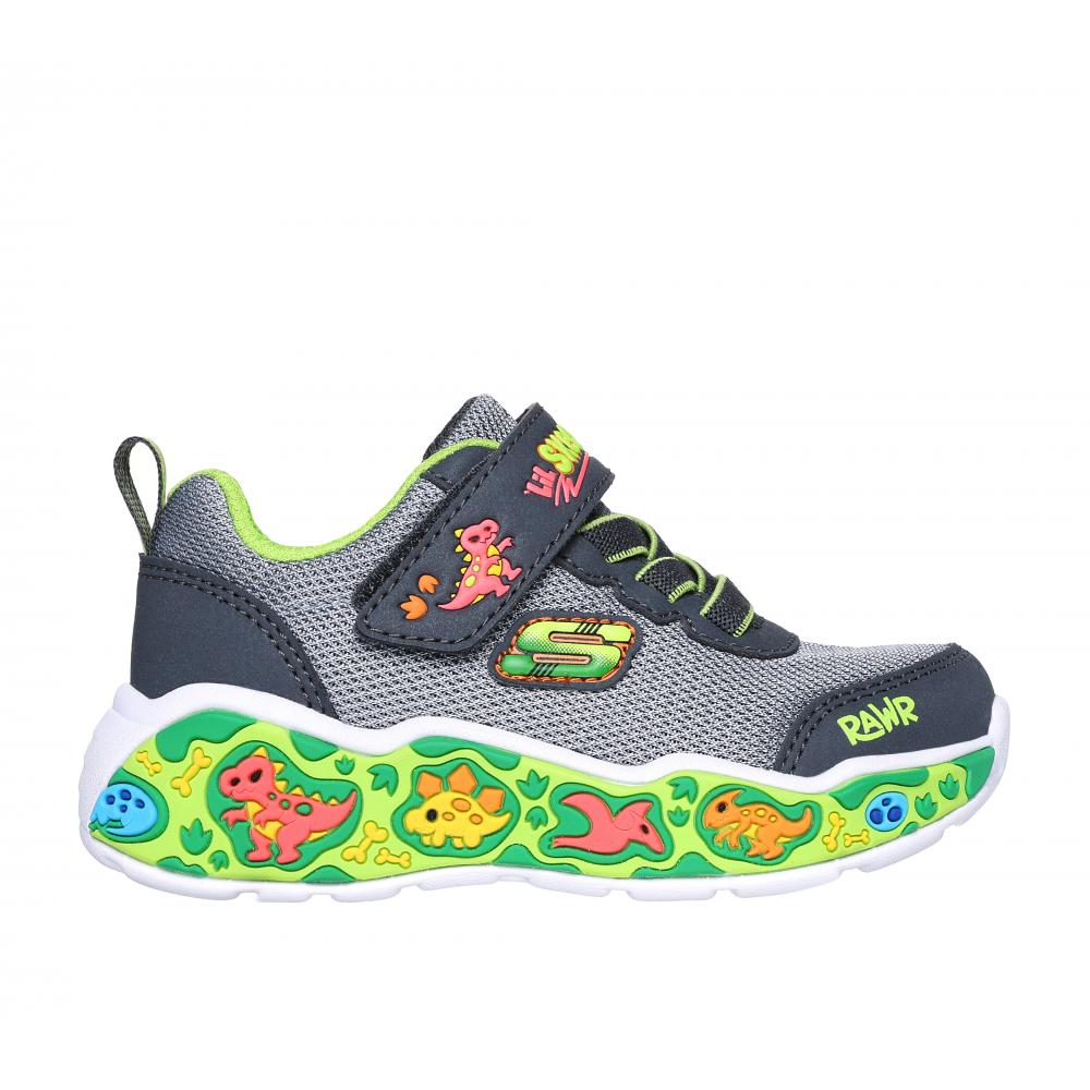 ZAPATILLA NIÑO PLAY SCENE GRIS SKECHERS - 1
