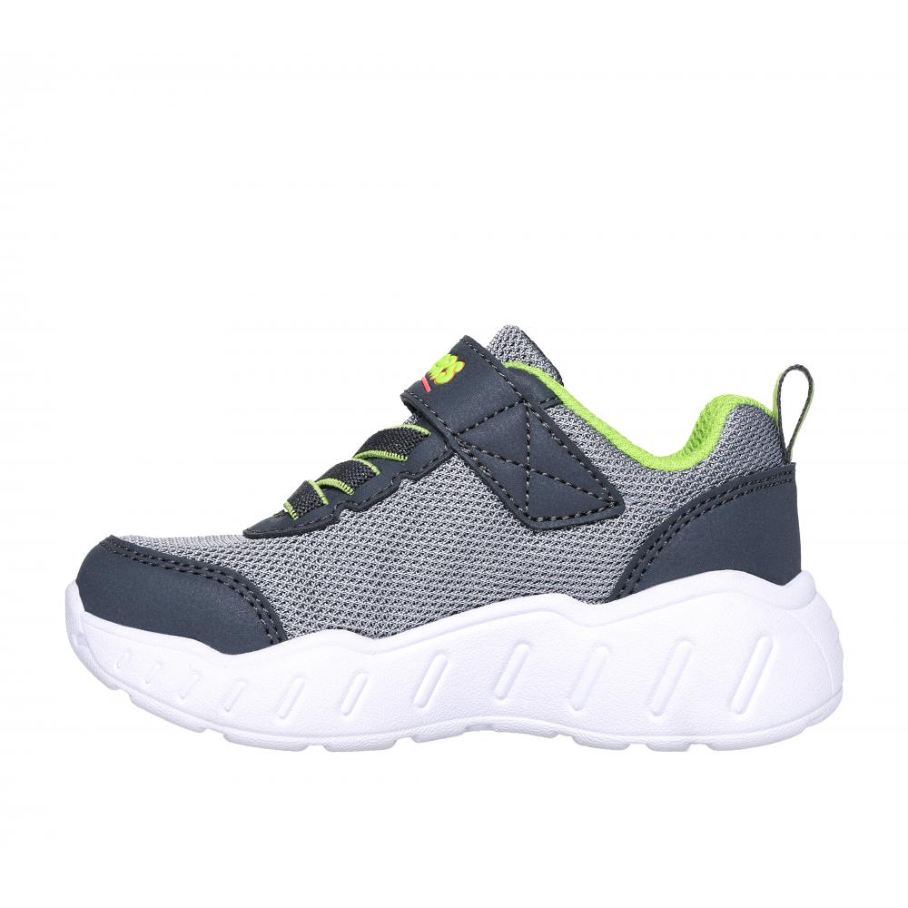 ZAPATILLA NIÑO PLAY SCENE GRIS SKECHERS - 4