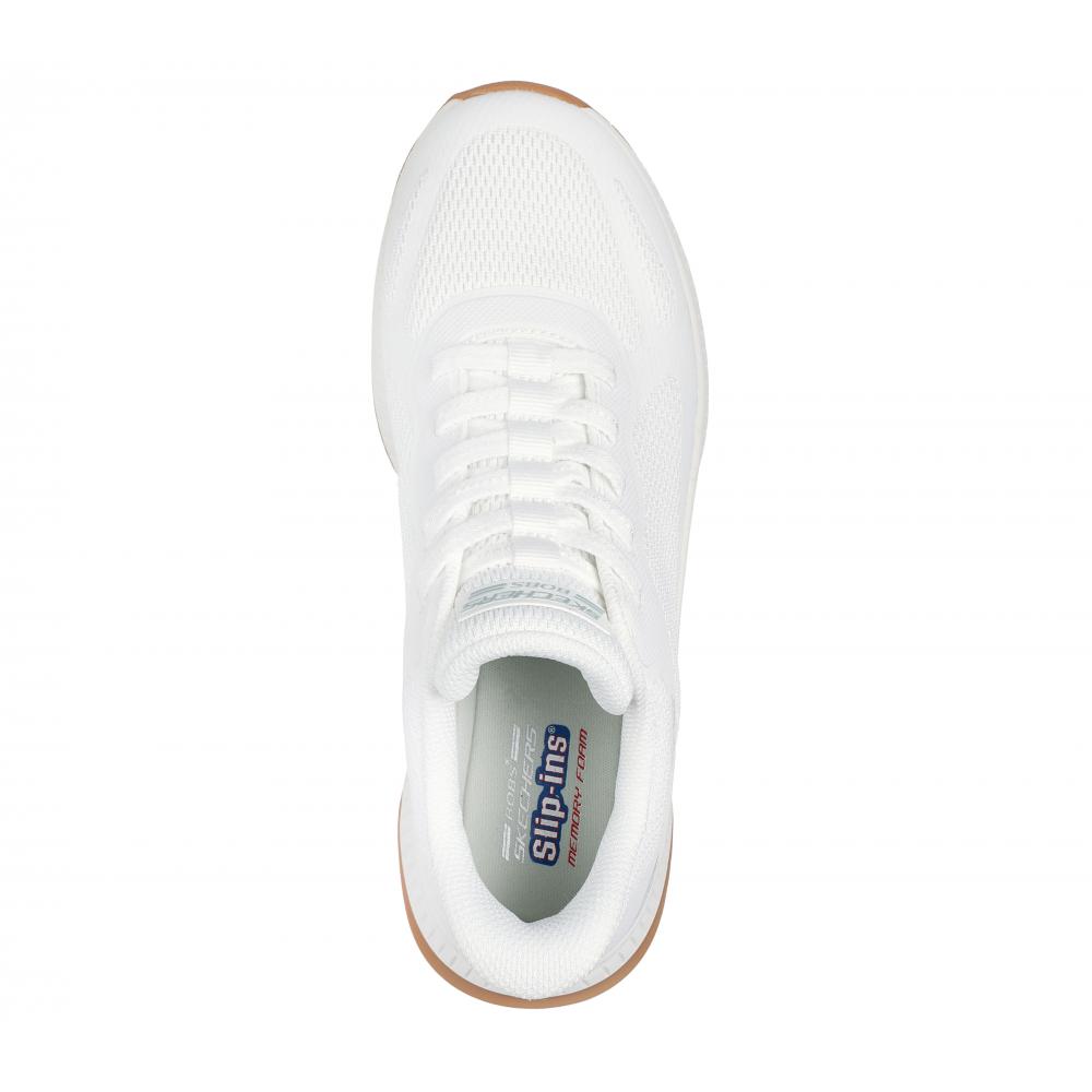 ZAPATILLA MUJER BOBS SQUAD 4 BLANCO SKECHERS - 2