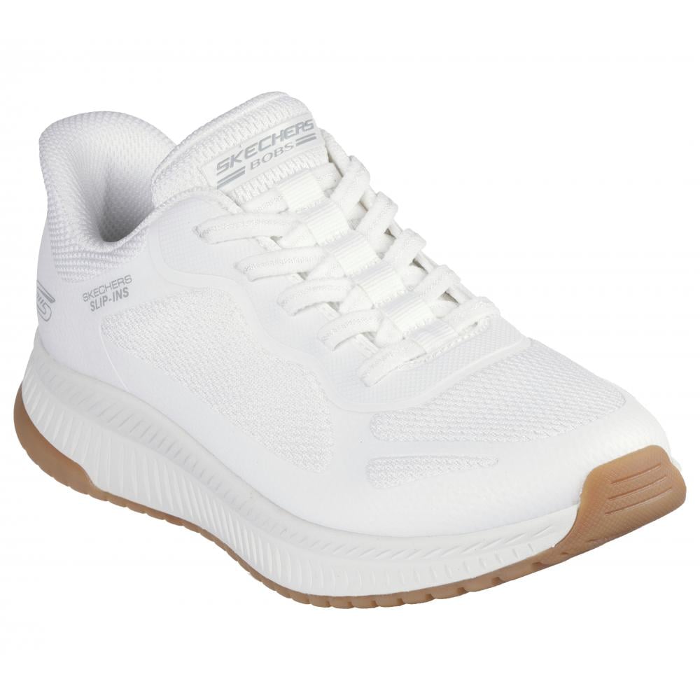 ZAPATILLA MUJER BOBS SQUAD 4 BLANCO SKECHERS - 5