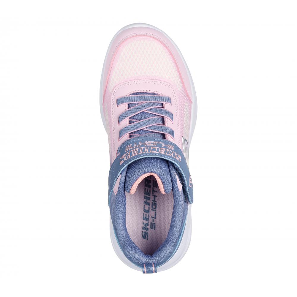 ZAPATILLA NIÑA SOLA GLOW OMBRE DELUXE GRIS SKECHERS - 2