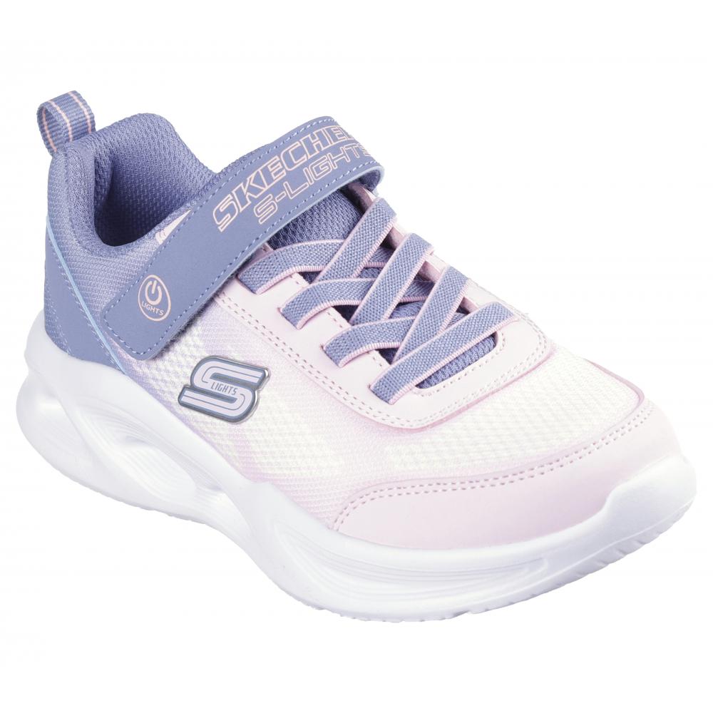 ZAPATILLA NIÑA SOLA GLOW OMBRE DELUXE GRIS SKECHERS - 5