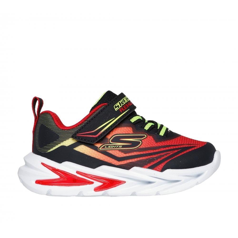ZAPATILLA NIÑO FLEXGLOW 4K NEGRO SKECHERS - 1