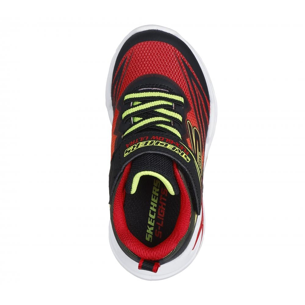 ZAPATILLA NIÑO FLEXGLOW 4K NEGRO SKECHERS - 2
