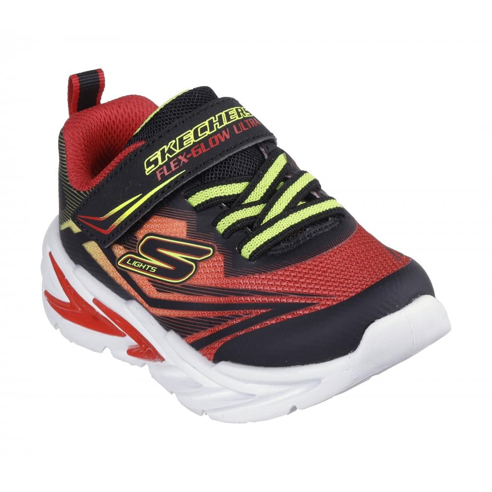 ZAPATILLA NIÑO FLEXGLOW 4K NEGRO SKECHERS - 5