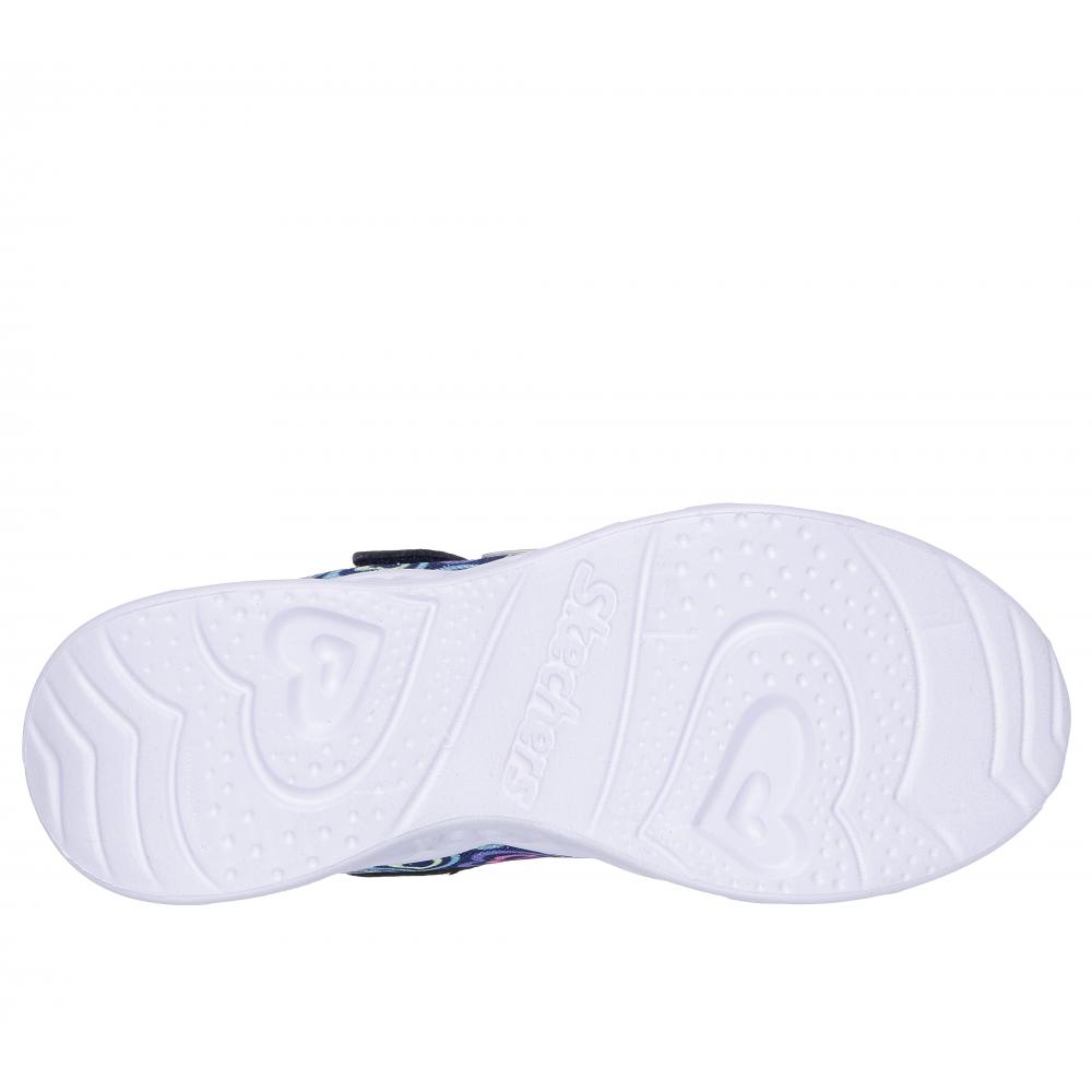 ZAPATILLA NIÑA HEART LIGHTS BOOGIE LOVE AZUL SKECHERS - 3