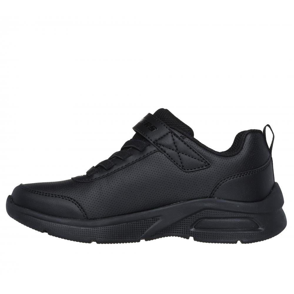 ZAPATILLA NIÑA MICROSPEC MAX NEGRO SKECHERS - 4