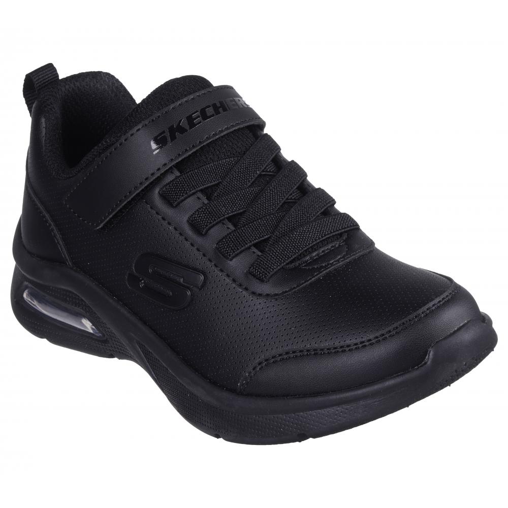 ZAPATILLA NIÑA MICROSPEC MAX NEGRO SKECHERS - 5