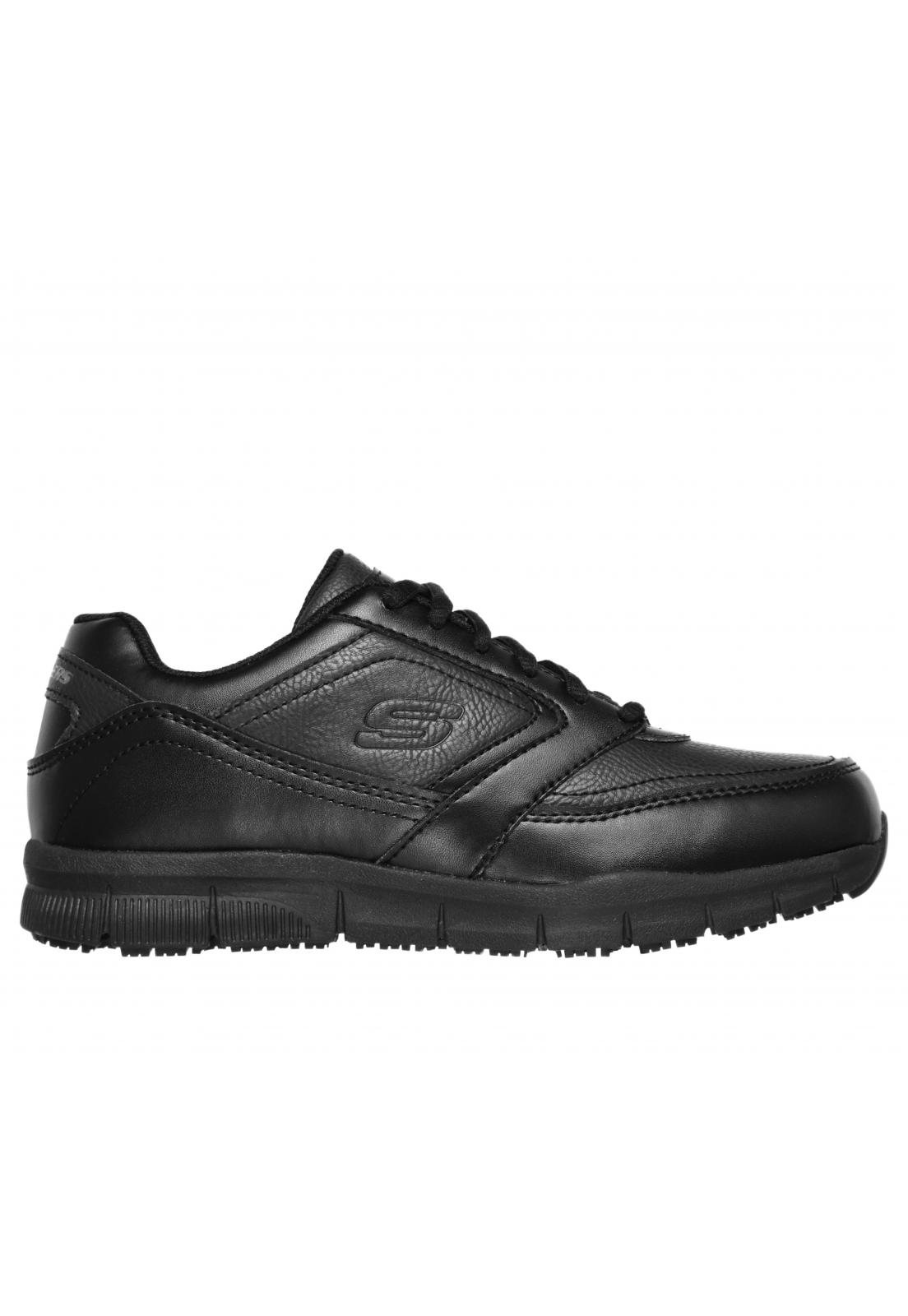 ZAPATILLA MUJER WORK NAMPA WYOLA NEGRO SKECHERS - 1