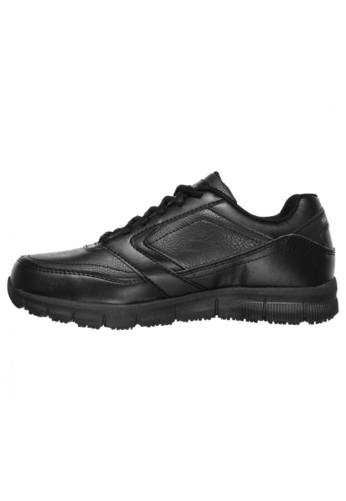 ZAPATILLA MUJER WORK NAMPA WYOLA NEGRO SKECHERS - 5