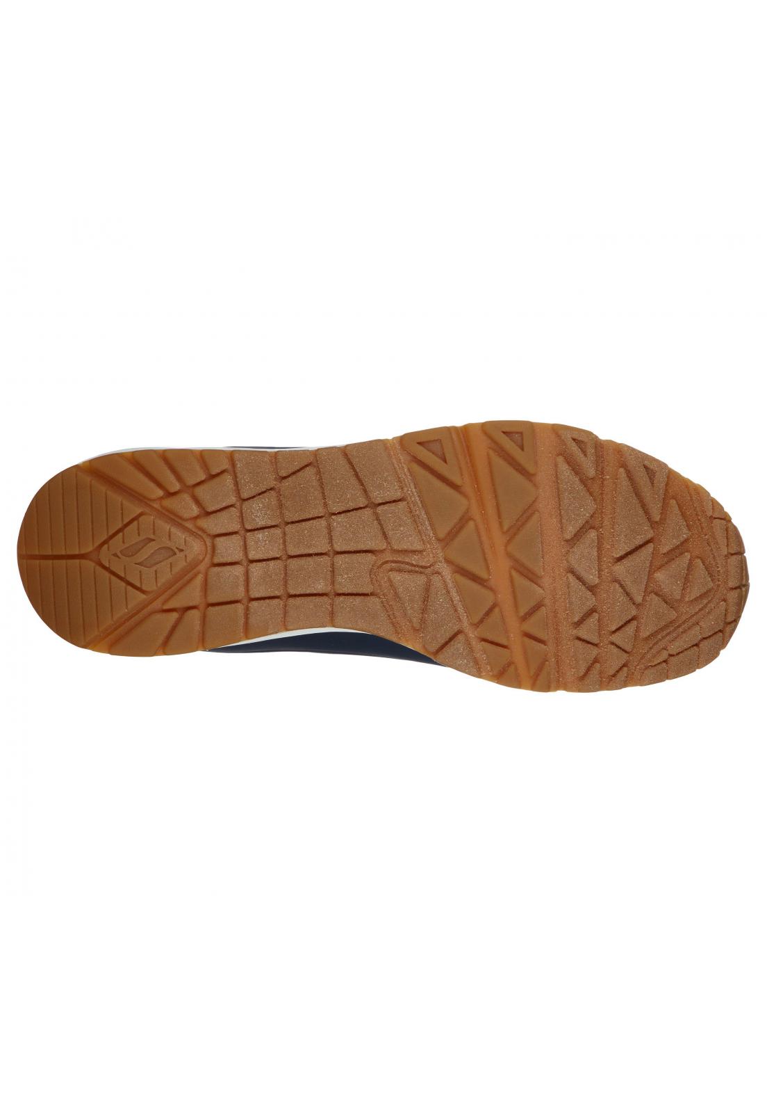 ZAPATILLA HOMBRE UNO - STAND ON AIR AZUL NY SKECHERS - 4