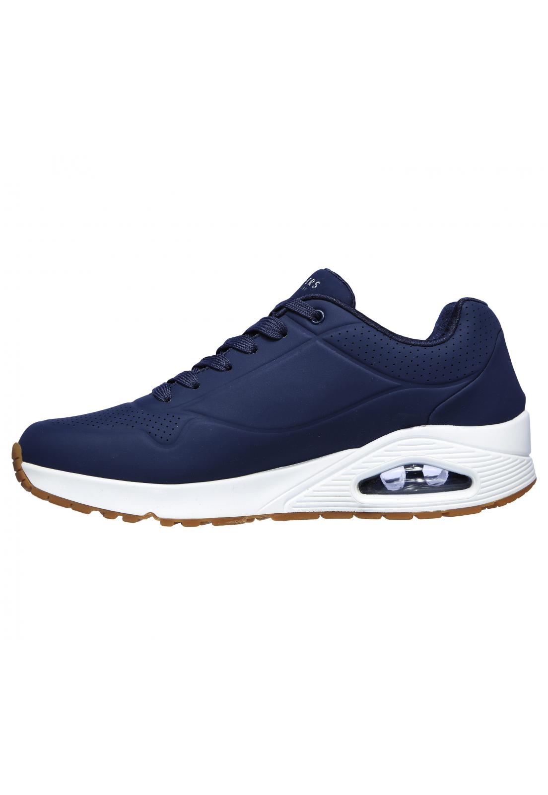 ZAPATILLA HOMBRE UNO - STAND ON AIR AZUL NY SKECHERS - 5