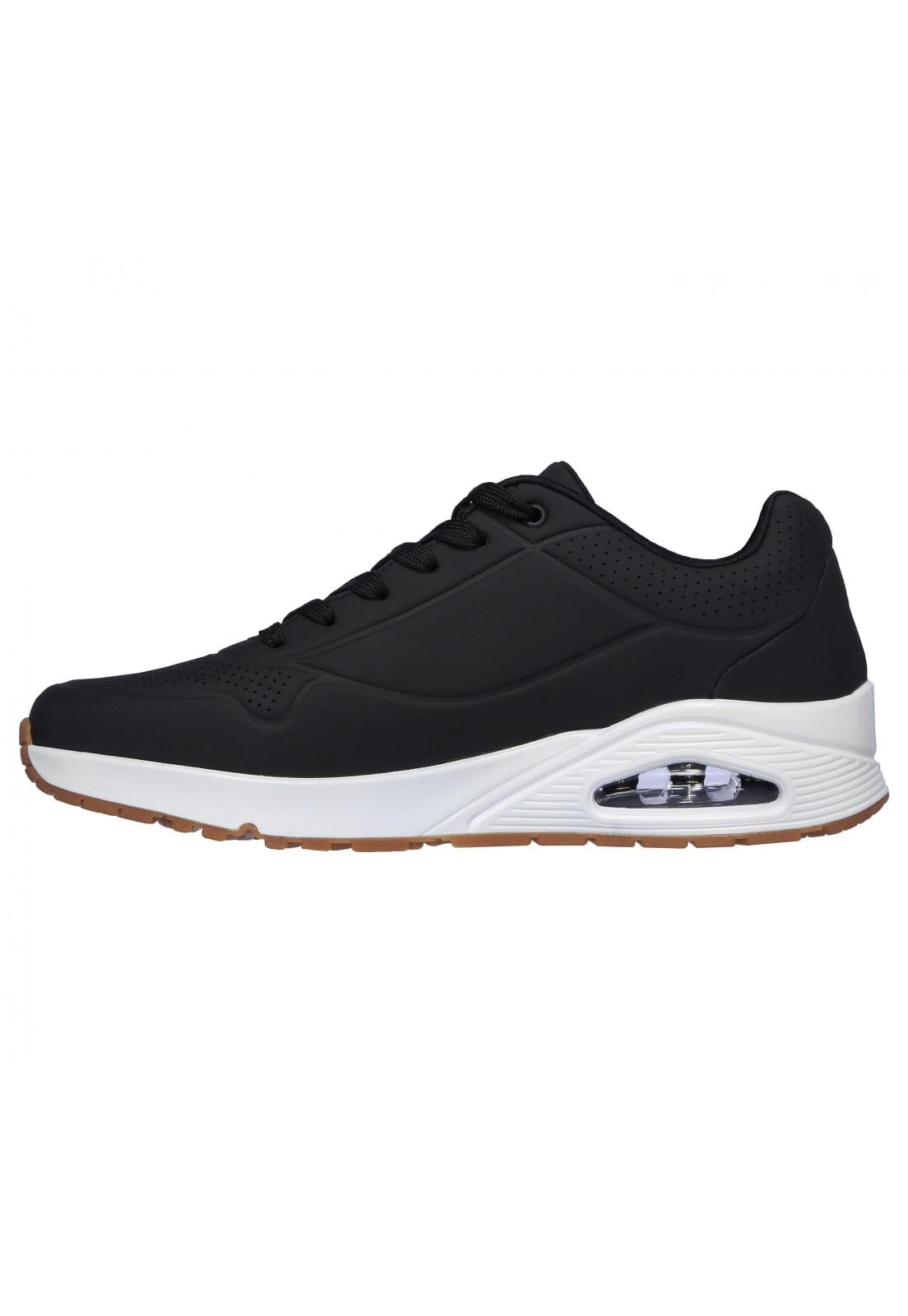 ZAPATILLA HOMBRE UNO STAND ON AIR DK NEGRO BLANCO SKECHERS - 5