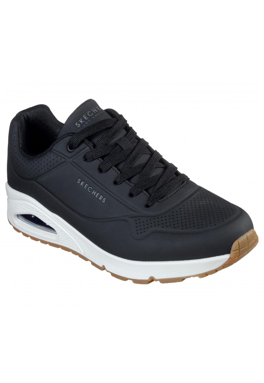 ZAPATILLA HOMBRE UNO STAND ON AIR DK NEGRO BLANCO SKECHERS - 6