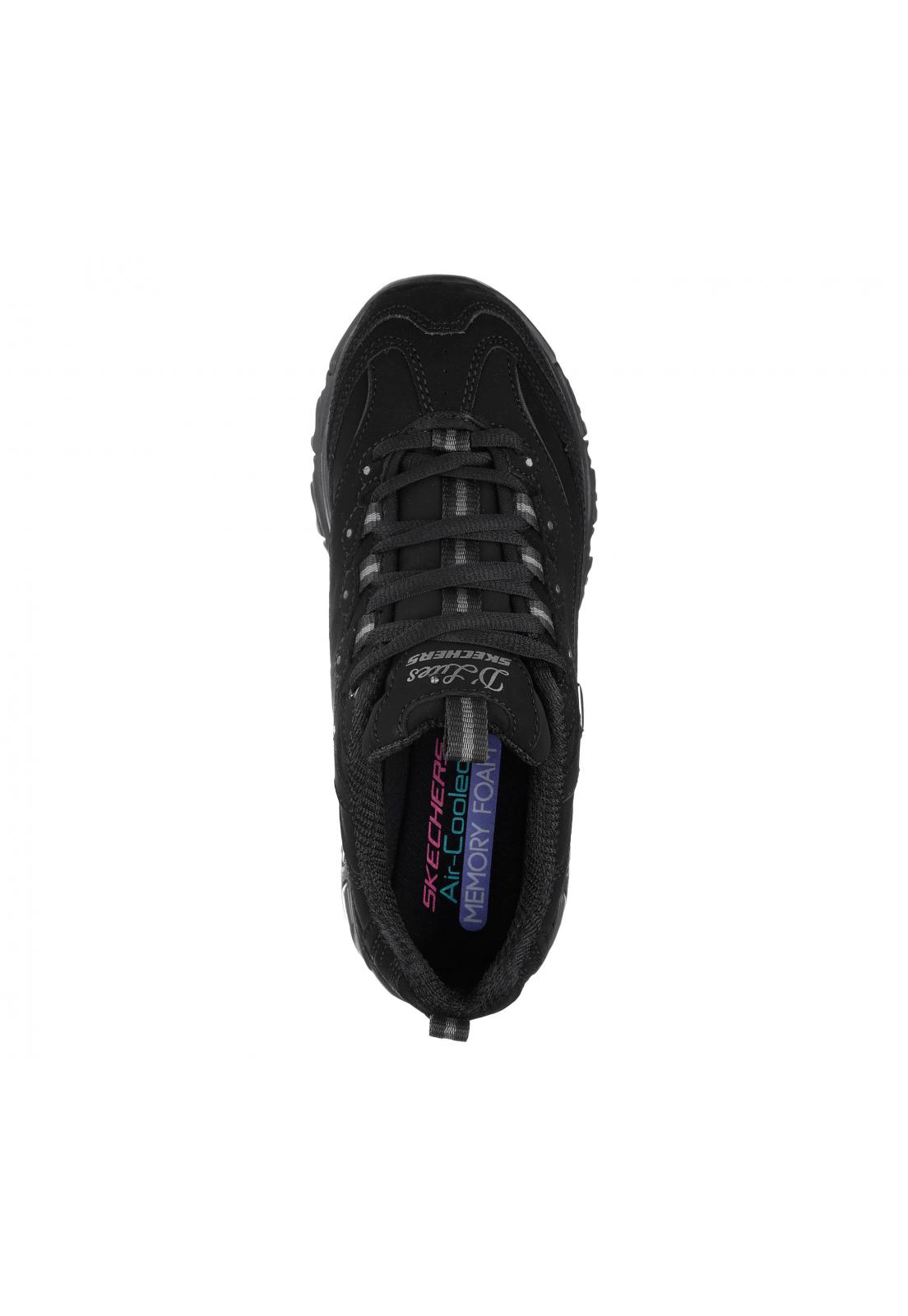 ZAPATILLA MUJER DLITES-PLAY ON NEGRO B1 SKECHERS - 3