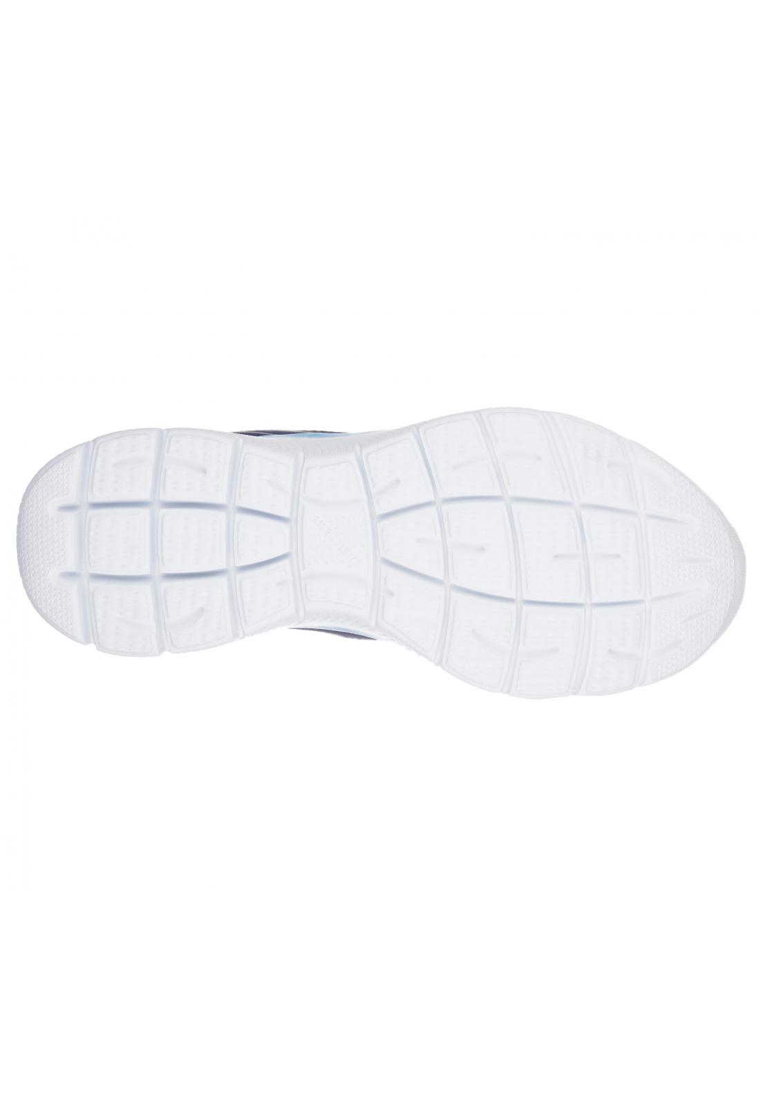 ZAPATILLA MUJER SUMMITS SUITED AZUL BL SKECHERS - 3