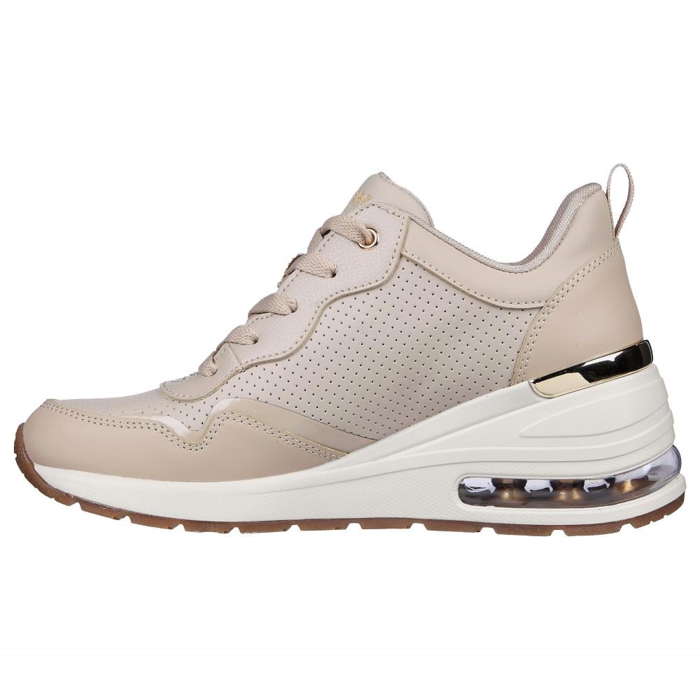 ZAPATILLA MUJER MILLION AIR BEIGE TP SKECHERS - 4