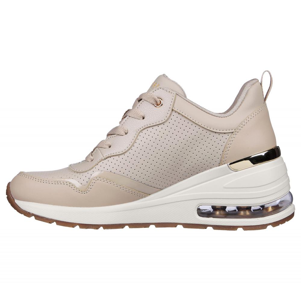 ZAPATILLA MUJER MILLION AIR BEIGE TP SKECHERS - 4