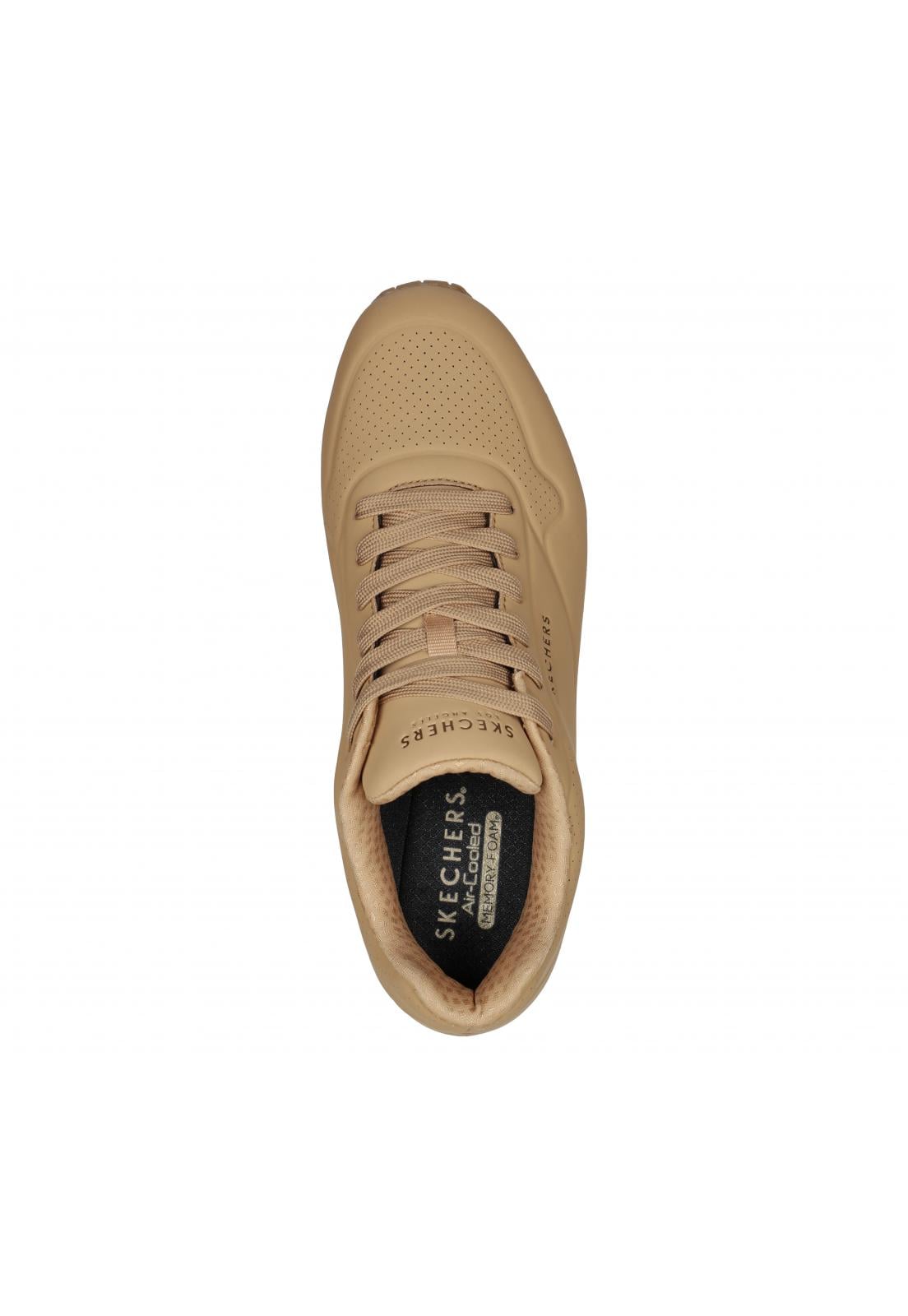 ZAPATILLA HOMBRE UNO STAND ON AIR BEIGE TN SKECHERS - 2