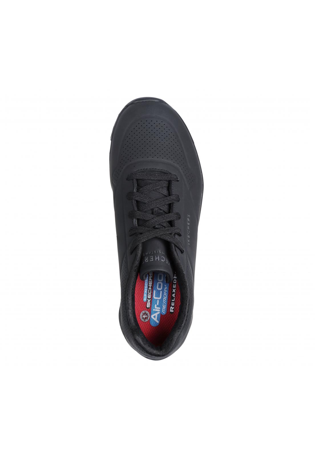 ZAPATILLA MUJER WORK UNO SR BL NEGRO SKECHERS - 2