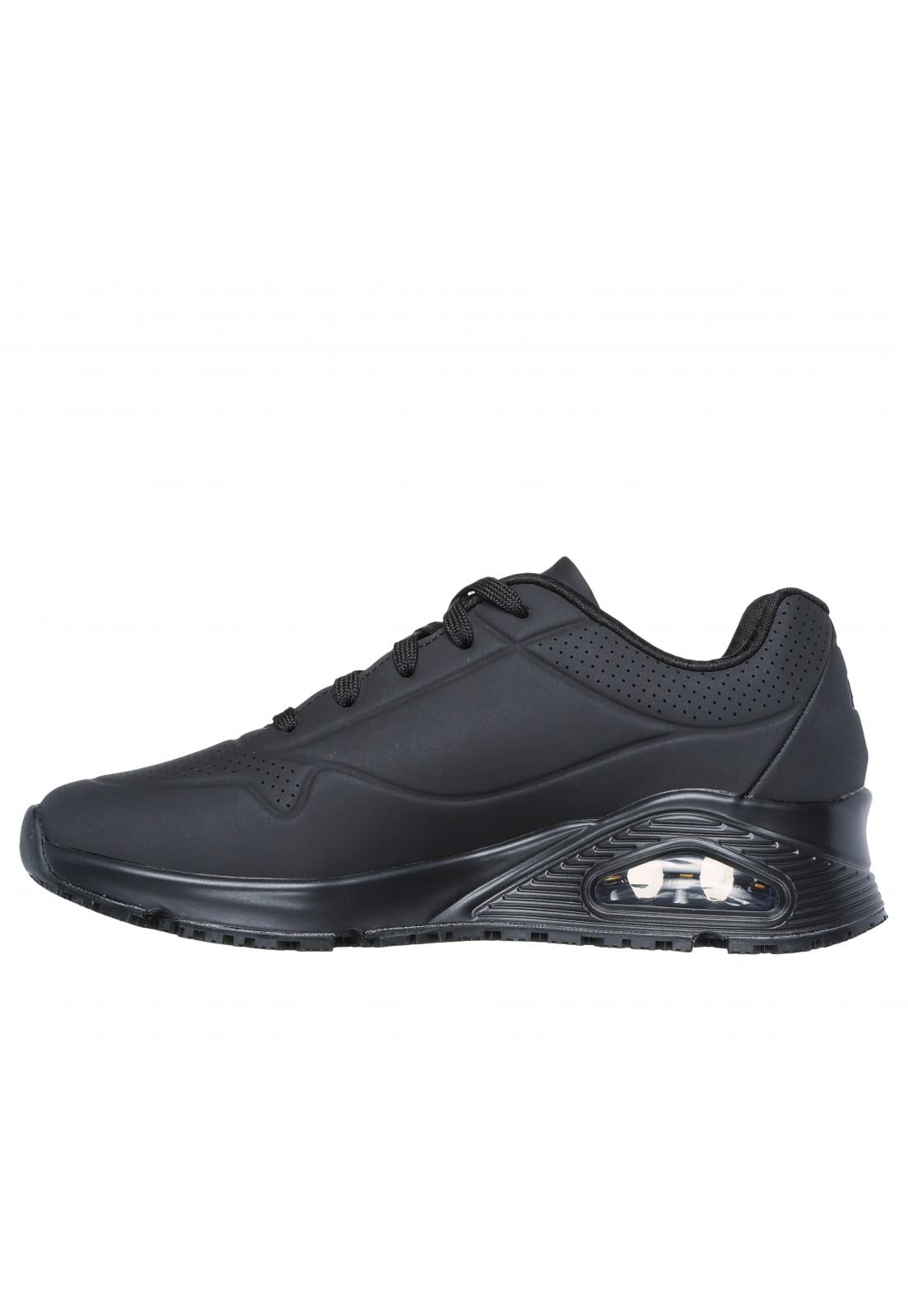 ZAPATILLA MUJER WORK UNO SR BL NEGRO SKECHERS - 4