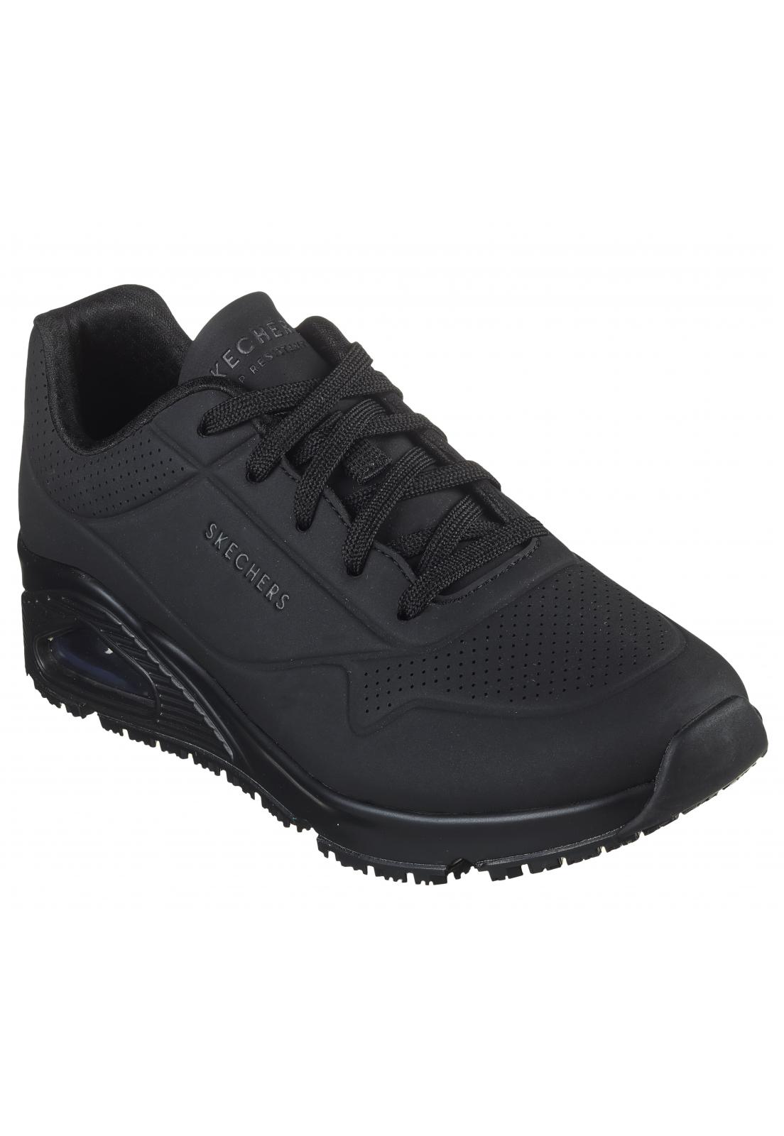 ZAPATILLA MUJER WORK UNO SR BL NEGRO SKECHERS - 5