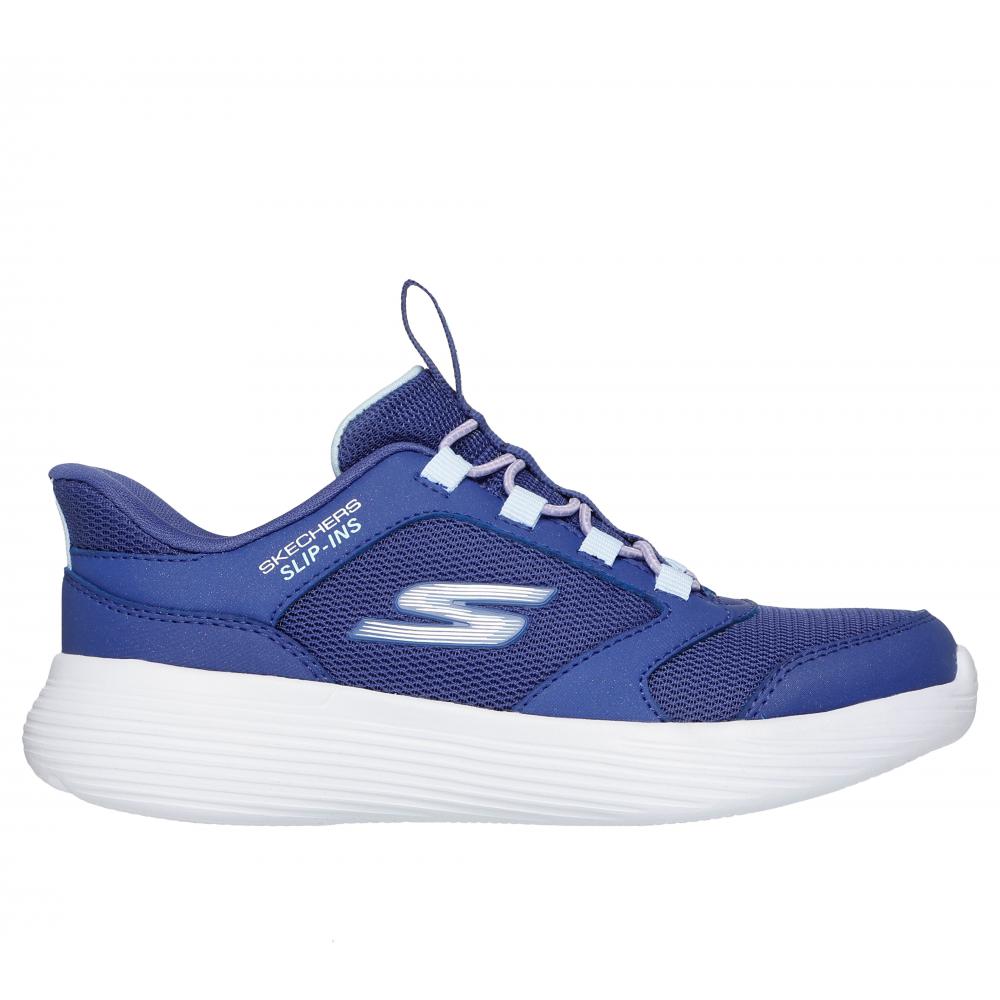 ZAPATILLA NIÑA GO RUN 400 V2 AZUL NY SKECHERS - 1