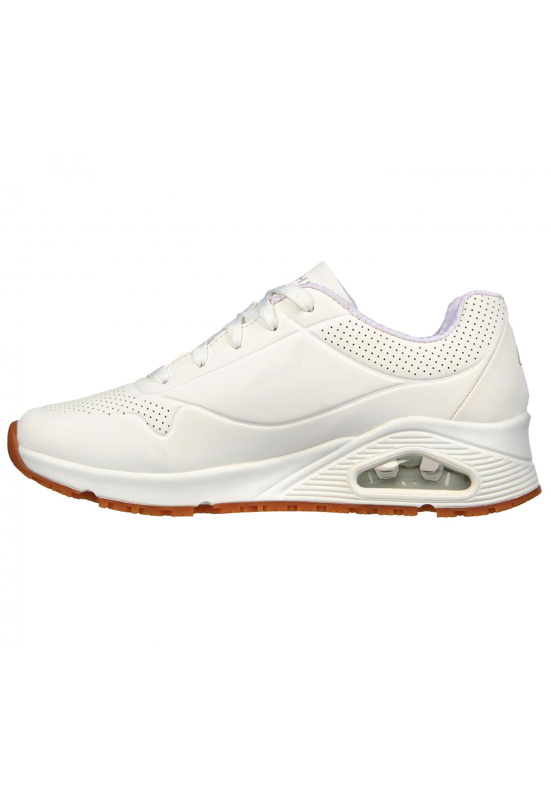 ZAPATILLA MUJER WORK UNO SR BLANCO SKECHERS - 4