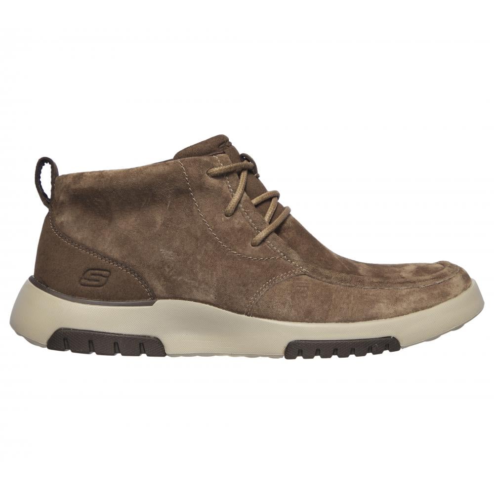 ZAPATO HOMBRE BELLINGER 2.0 TREMBO CAFÉ BN SKECHERS - 1