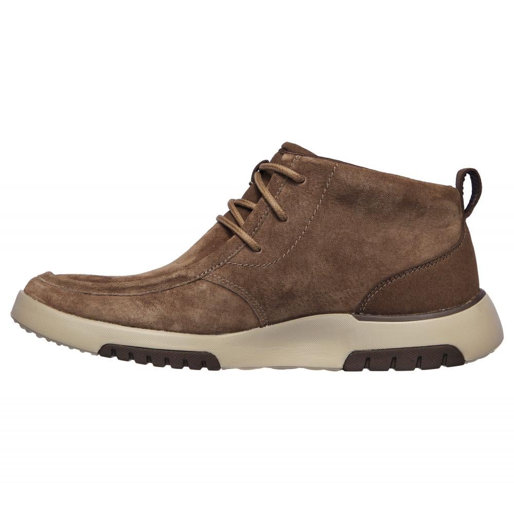 ZAPATO HOMBRE BELLINGER 2.0 TREMBO CAFÉ BN SKECHERS - 4