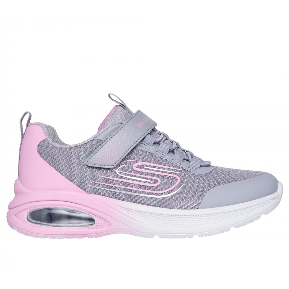 ZAPATILLA NIÑA MICROSPEC MAX ADVANCE GRIS LV SKECHERS - 4