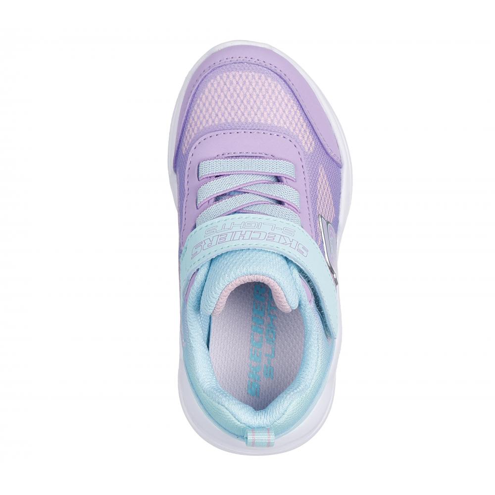 ZAPATILLA NIÑA SOLA GLOW AZUL TQ SKECHERS - 2