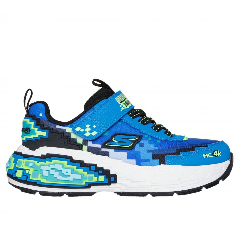 ZAPATILLA NIÑO MEGA-CRAFT 4K AZUL LM SKECHERS - 2