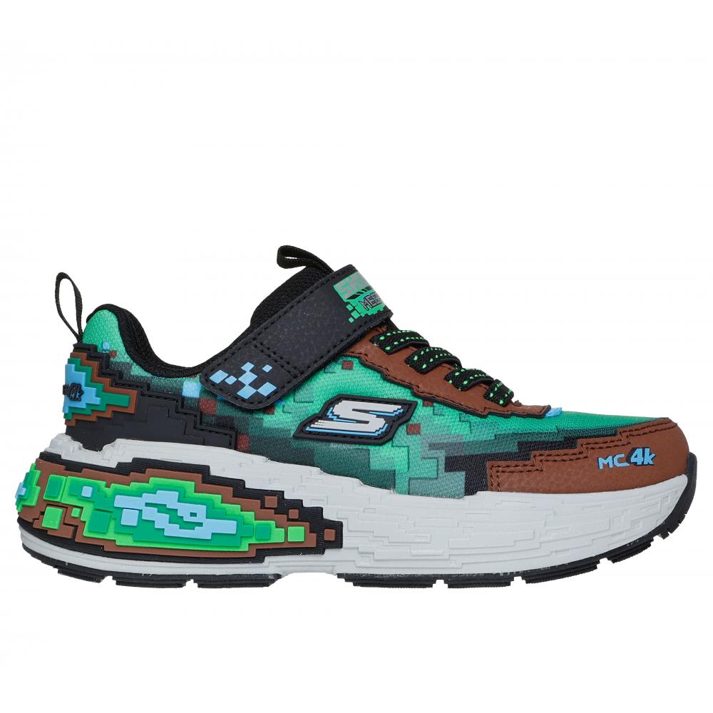 ZAPATILLA NIÑO MEGA-CRAFT 4K CAFÉ MT SKECHERS - 1