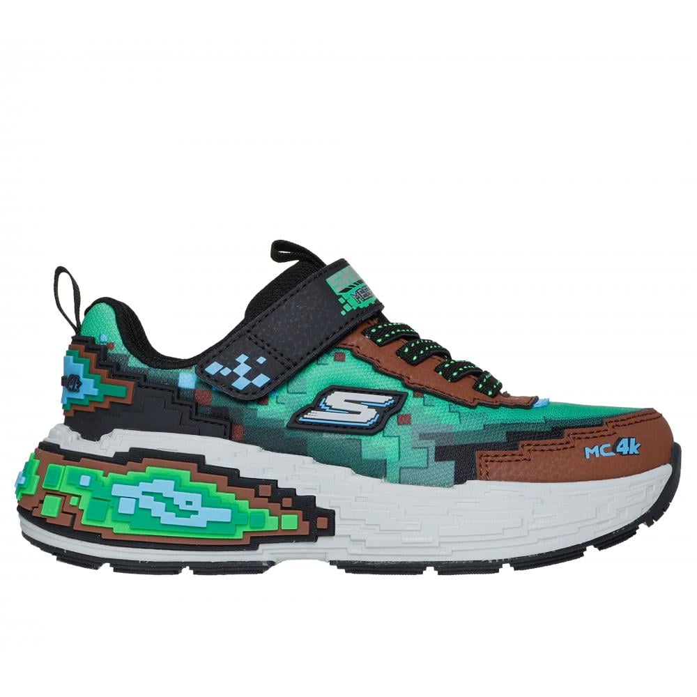 ZAPATILLA NIÑO MEGA-CRAFT 4K CAFÉ MT SKECHERS - 3