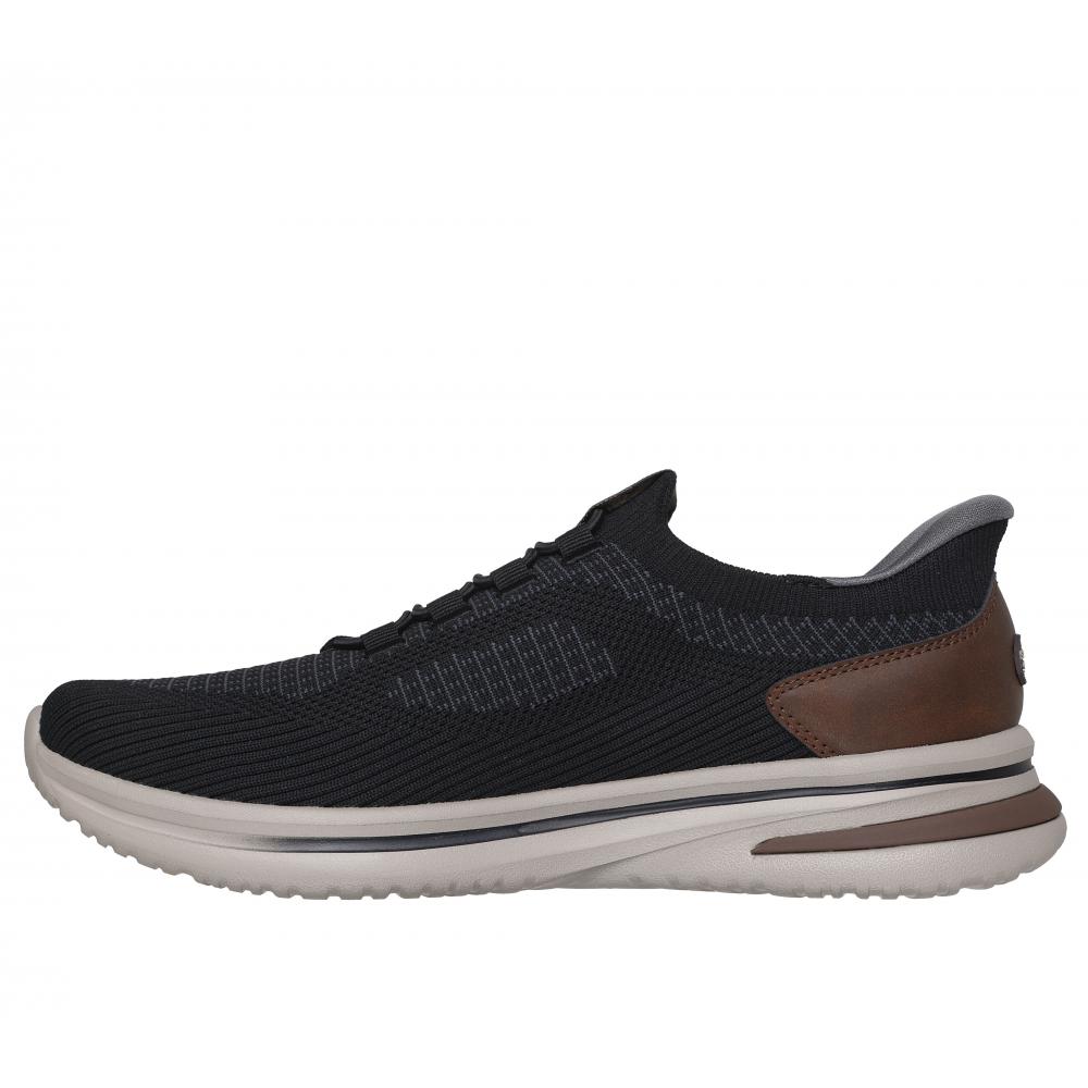 ZAPATILLA HOMBRE NORLAN BLK NEGRO SKECHERS - 4