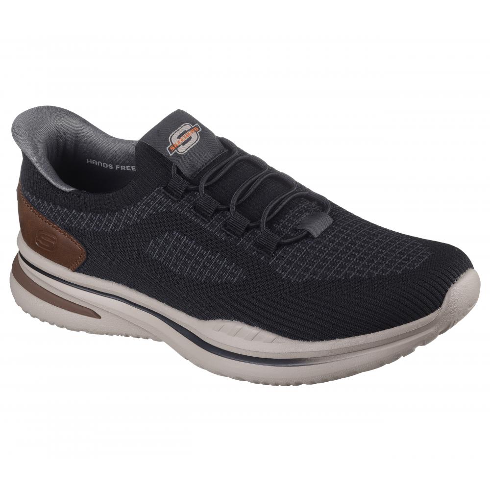 ZAPATILLA HOMBRE NORLAN BLK NEGRO SKECHERS - 5