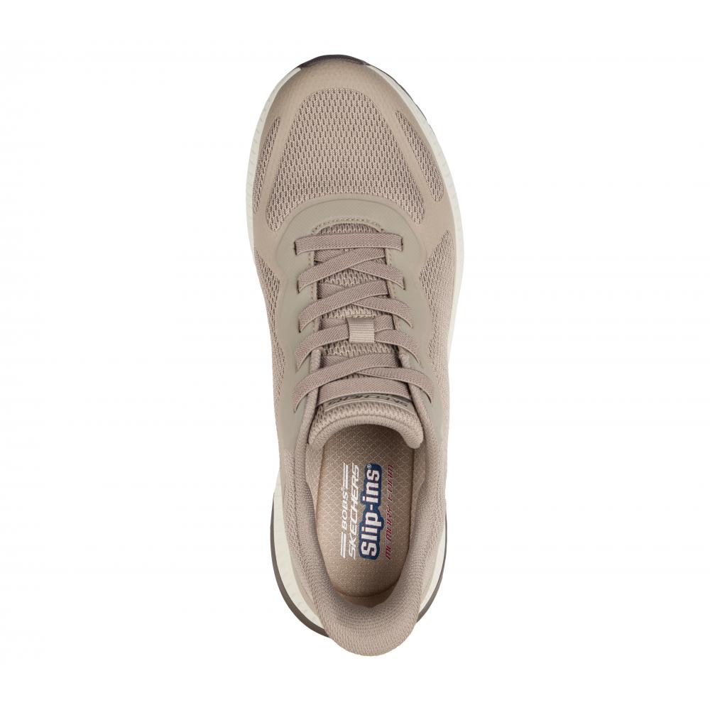 ZAPATILLA HOMBRE SLIPINS BOBSSPORTSQUADCHAOS4 BEIGE SKECHERS - 2