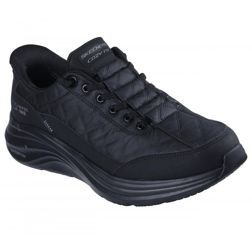ZAPATILLA HOMBRE SLIPINS CONTOUR FOAM COZYFIT NEGRO SKECHERS - 5