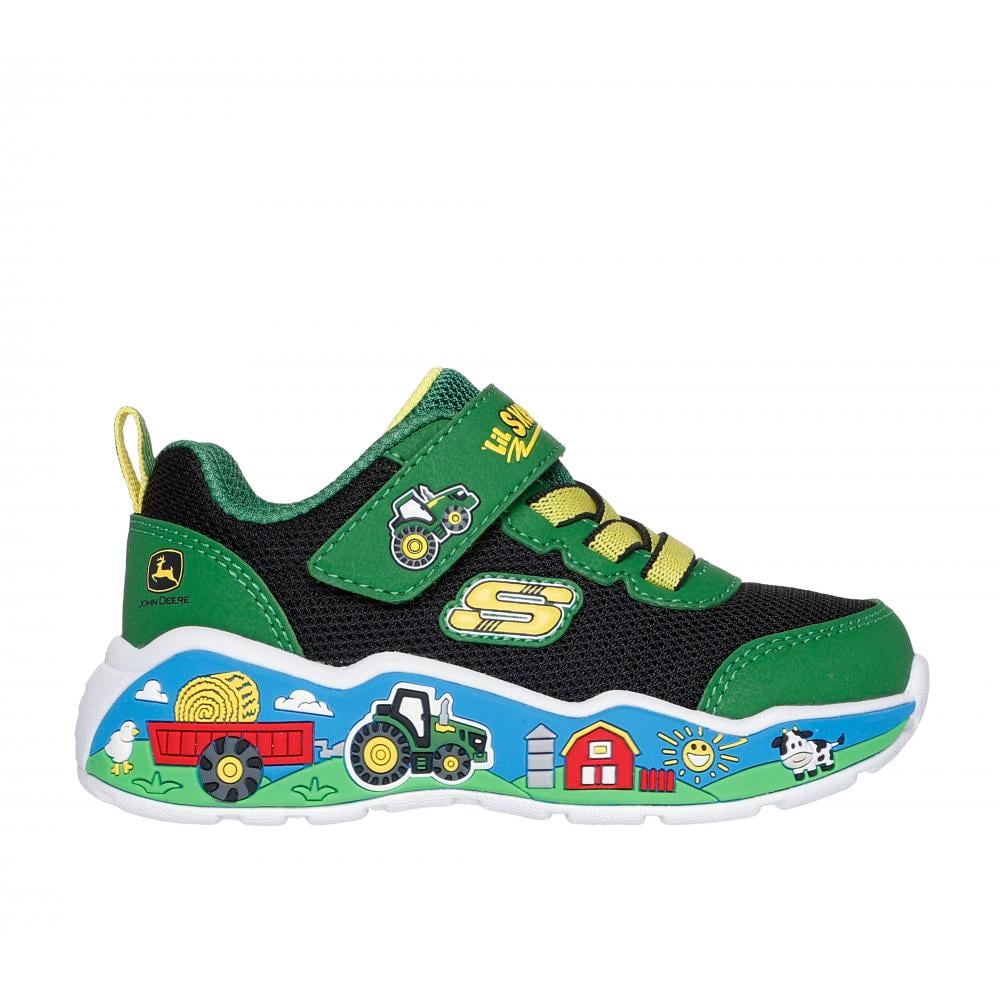 ZAPATILLA NIÑO PLAY SCENE VERDE BK SKECHERS - 1