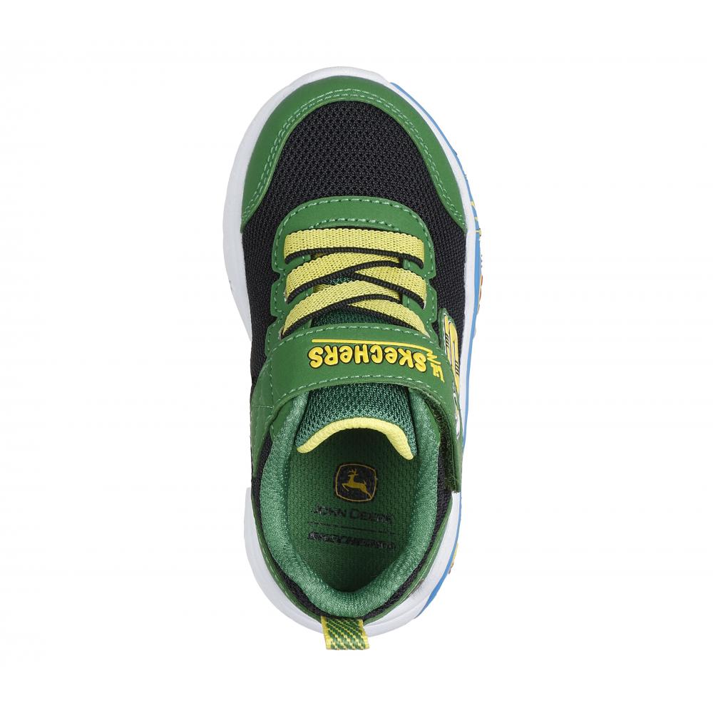 ZAPATILLA NIÑO PLAY SCENE VERDE BK SKECHERS - 2
