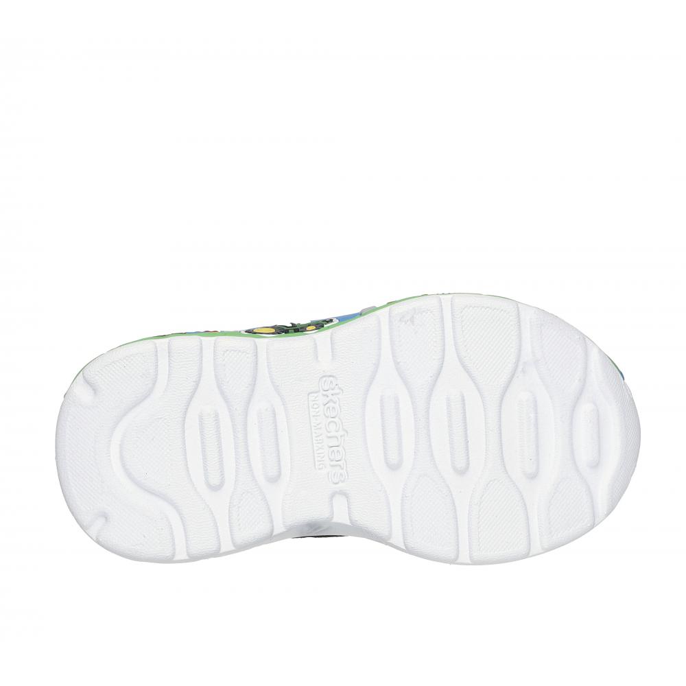 ZAPATILLA NIÑO PLAY SCENE VERDE BK SKECHERS - 3
