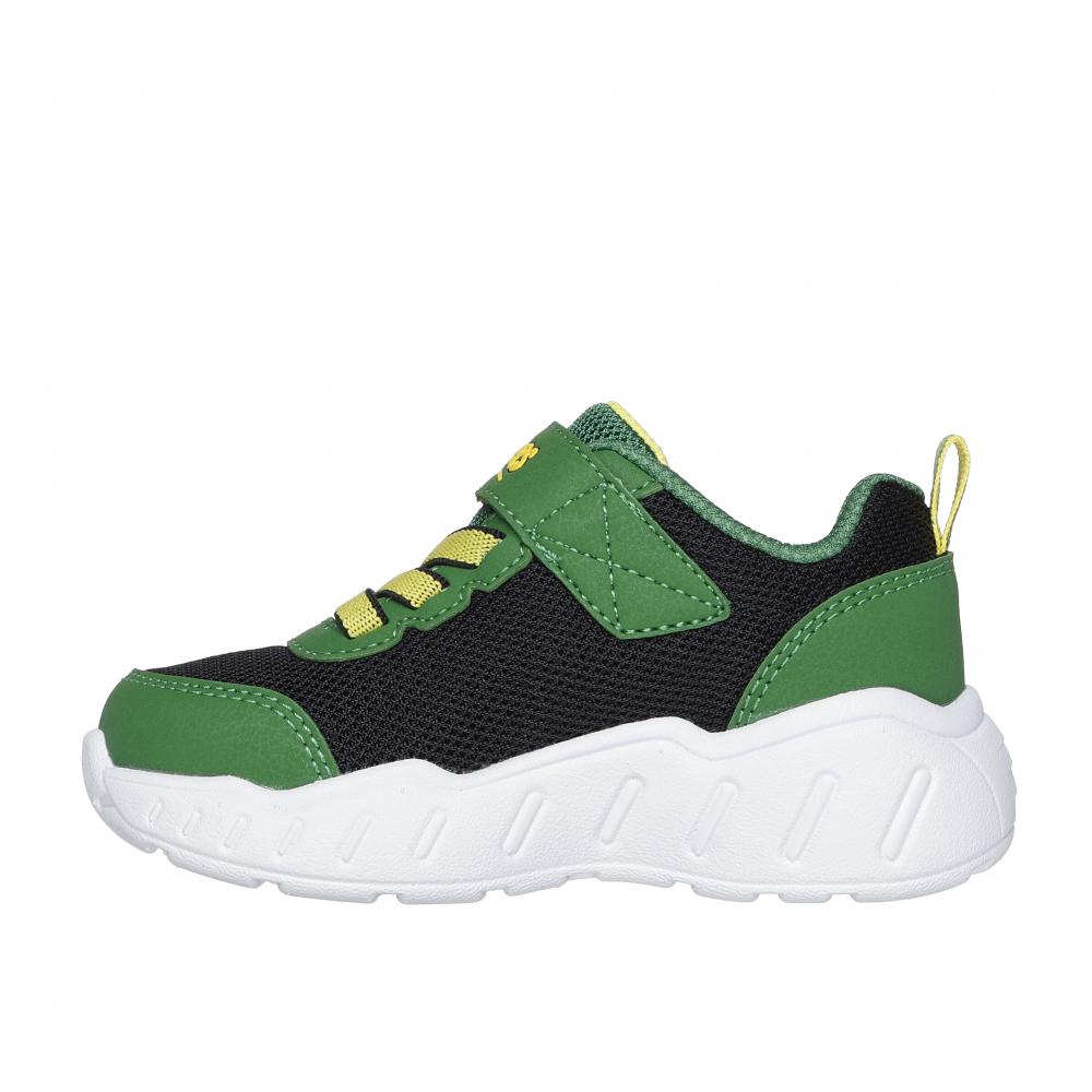 ZAPATILLA NIÑO PLAY SCENE VERDE BK SKECHERS - 4