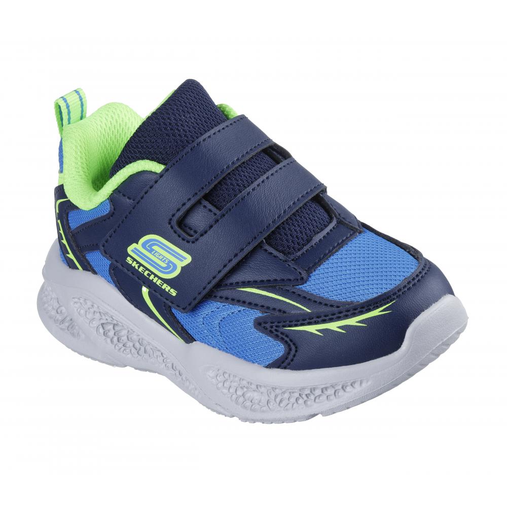 ZAPATILLA NIÑO SKECHERS METEOR-LIGHTS AZUL LM SKECHERS - 5