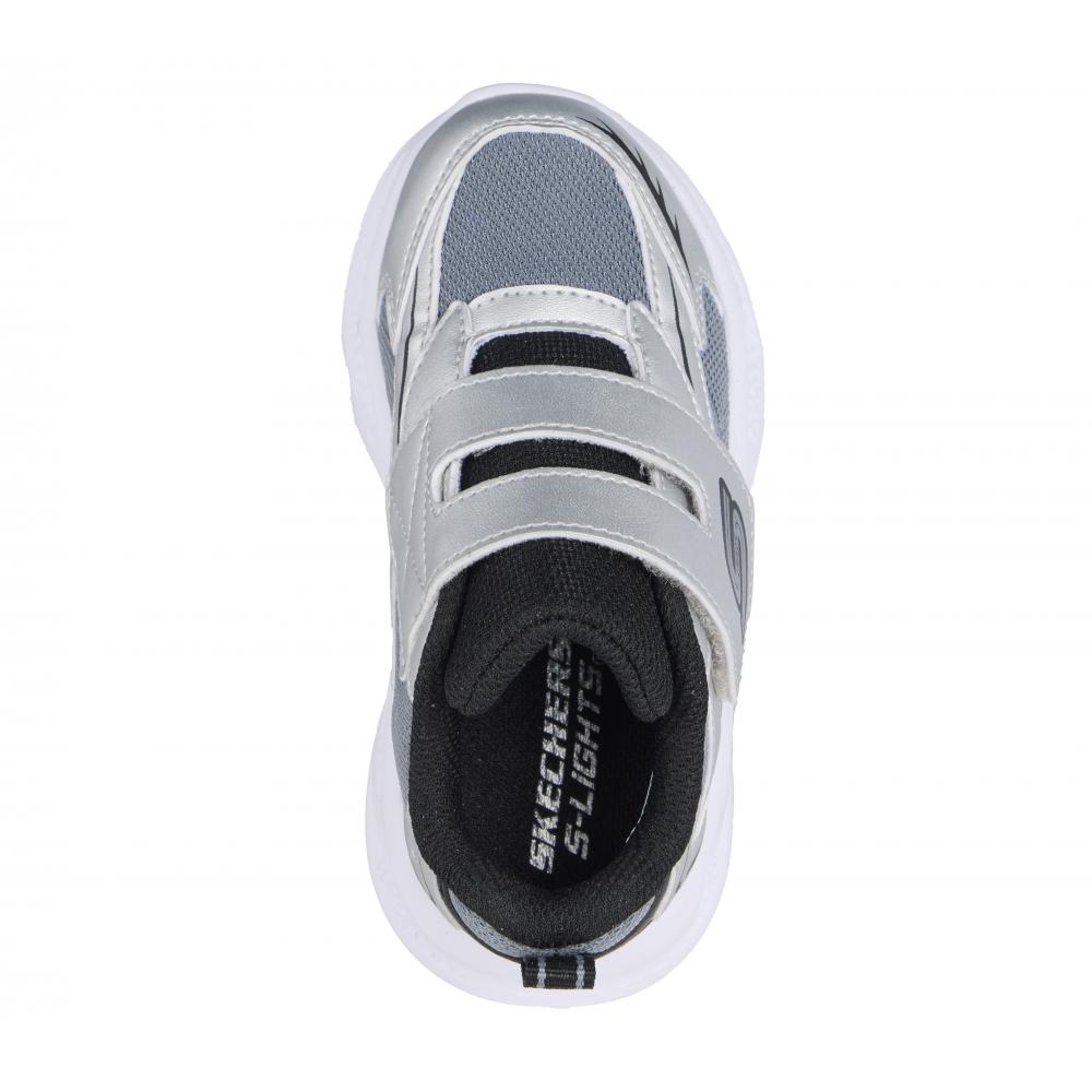 ZAPATILLA NIÑO SKECHERS METEOR-LIGHTS PLATEADO SL SKECHERS - 2